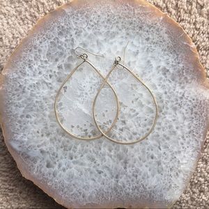 Large gold hoops